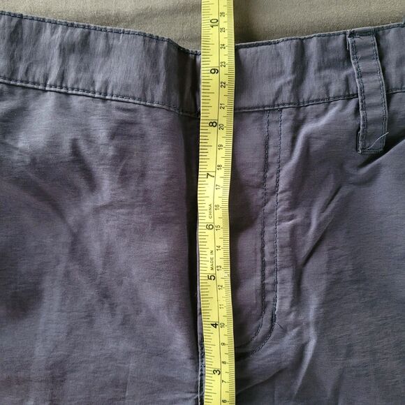 Vtg Y2K Abercrombie & Fitch Womens 2 Blue Paratrooper Boot Cut Pants Adjustable - Picture 7 of 11